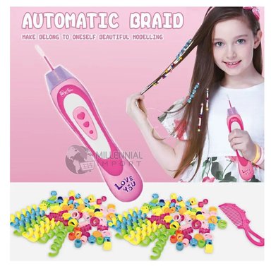 SET DE CUENTAS Y ACCESORIOS PARA EL CABELLO - JUEGO DE TRENZAS PARA NIÑAS - 9
