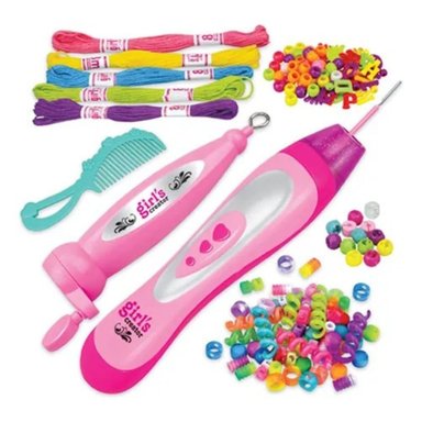 KIT DECORATIVO PARA EL CABELLO DE LAS NIÑAS CON ACCESORIOS Y CUENTAS - 4