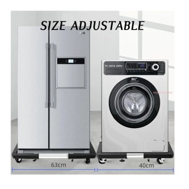 BASE MOVIBLE LAVADORA REFRIGERADORA Y MUEBLES 4 RUEDAS - 2