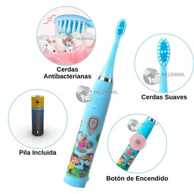 CEPILLO DE DENTAL ULTRASÓNICO PARA NIÑO - 3