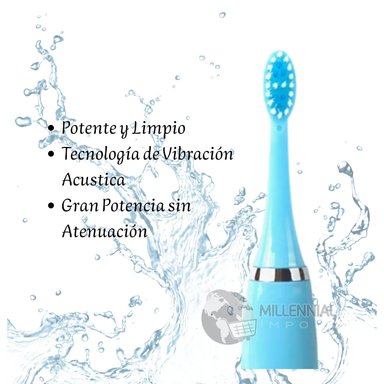 CEPILLO DE DENTAL ULTRASÓNICO PARA NIÑO - 4