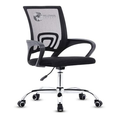 SILLA DE OFICINA ERGONÓMICA EJECUTIVA NEGRA