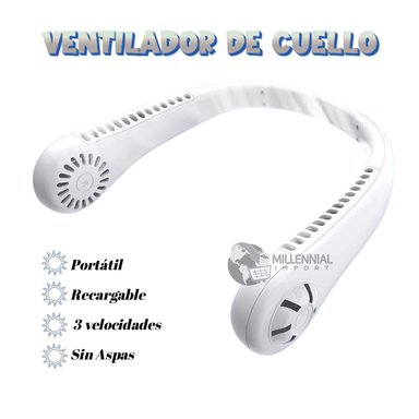 VENTILADOR DE CUELLO RECARGABLE HOMBRE