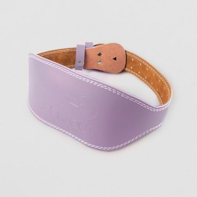 CINTURÓN WORK OUT MORADO PESO