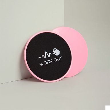 ACCESORIO DEPORTIVO WORK OUT SR001 ROSADO SLIDER WORKOUT