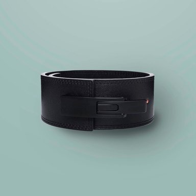 CINTURÓN WORK OUT NEGRO PESO TIPO PALANCA POWERLIFTING MEDIUM