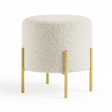 PUFF HAPPY HOME CANDY GOLD OVEJA BEIGE