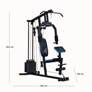 GIMNASIO MONARK G1700 NEGRO - 5