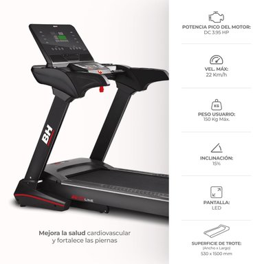 TROTADORA BH RS900 NEGRO - 2
