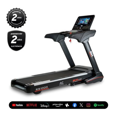 TROTADORA BH RS1000 TFT NEGRO