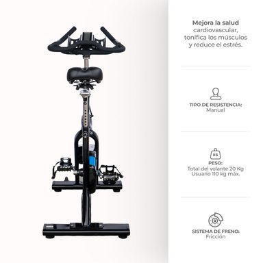 SPINNING MONARK K4020 NEGRO/AZUL - 2