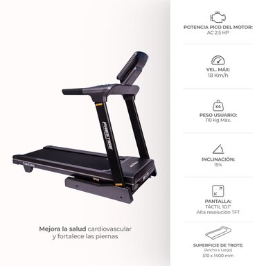 TROTADORA PRESTIGE T5802AC NEGRO - 2