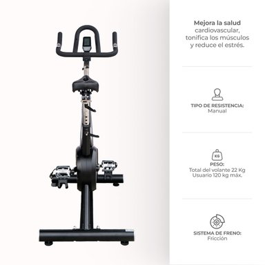 BICICLETA SPINNING PRESTIGE S5007 BY MONARK - 2