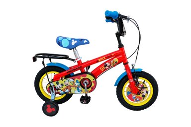 BICICLETA INFANTIL MONARK MICKEY ROCK ARO 12 ROJO