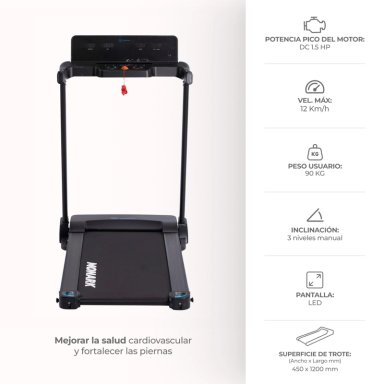 TROTADORA MONARK T107 NEGRO - 2