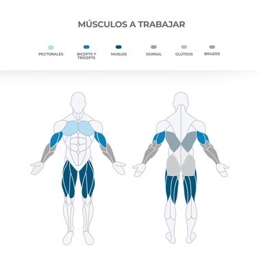 GIMNASIO MONARK G1700 NEGRO - 4