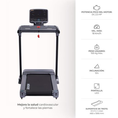 TROTADORA MONARK T500 NEGRO - 2