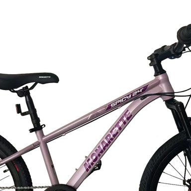 BICICLETA MONARETTE SPICY ARO 24 LILA - 4