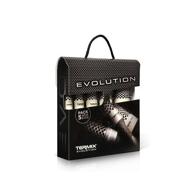 MALETIN TERMIX X 5 CEPILLOS EVOLUTION SOFT BLANCO