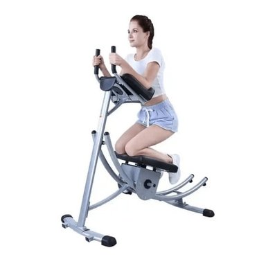 MÁQUINA ALPHA GYM BLACK FIT ABDOMINAL PROFESIONAL