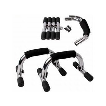 PUSH UP ALPHA GYM ACERO BAR BARRA FLEXIONES MINIPARALELAS ENTRENAMIENTO