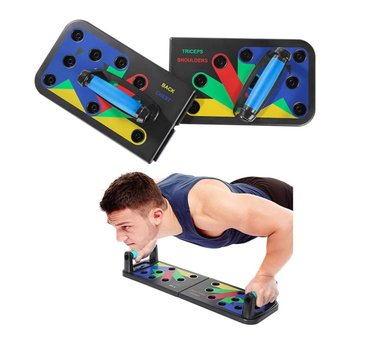 TABLERO ALPHA GYM DINAMICO FLEXIONES PUSH UP BOARD BARRA FLEXIONES Y MUSCULACION