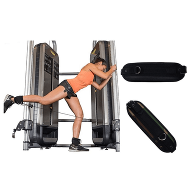 CORREAS PARA TOBILLO DE GIMNASIO, TOBILLERAS PARA POLEA FITNESS - CAMUFLADO