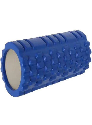 RODILLO ESPUMA ALPHA GYM FOAM ROLLER MASAJES DEPORTIVOS Y TERAPIA FÍSICA DEPORTIVA AZUL