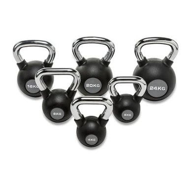 PESAS RUSAS IMPORTADAS CROMADA 6 KG KETTLEBELLS PROFESIONALES