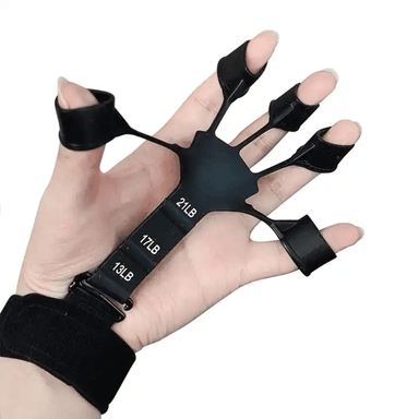 EJERCITADOR ALPHA GYM DE DEDOS FORTALECEDOR AGARRE Y MANOS FINGUER GRIPS X 2 - 3