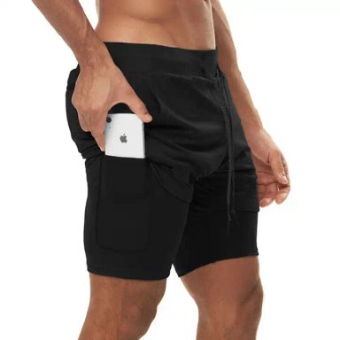 SHORT DEPORTIVO PARA HOMBRE CON LICRA DE COMPRESION