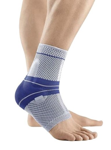 TOBILLERA ALPHA GYM GRIS DEPORTIVA COMPRESIÓN CON GEL ORTOPÉDICA CON GEL