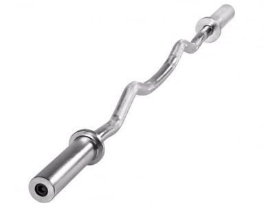 BARRA ALPHA GYM ZETA OLÍMPICA 120CM PESAS DISCOS ALTO TRANSITO