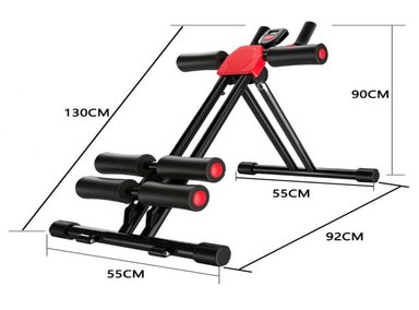 MÁQUINA ALPHA GYM ENTRENADOR ABDOMINALES FIT SHAPER GIMNASIO MAQUINA ABDOMINALES - 2