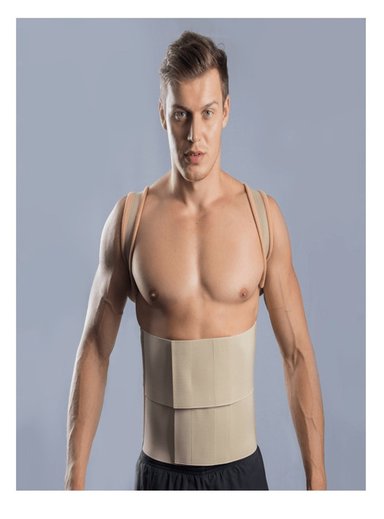 FAJA ORTOPÉDICA DORSO LUMBAR CORRECTOR DE POSTURA CON VARILLAS MÉDICAS - 3