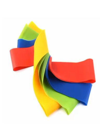 SET DE 5 BANDAS ELÁSTICAS CERRADAS DE RESISTENCIA PARA PIERNAS Y GLÚTEOS POR NIVELES - 3