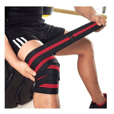 RODILLERAS ALPHA GYM POTENCIA LEVANTAMIENTO PESAS SOPORTE RODILLAS PROFESIONAL