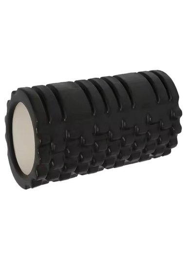 RODILLO ESPUMA ALPHA GYM FOAM ROLLER MASAJES DEPORTIVOS Y TERAPIA FÍSICA DEPORTIVA NEGRO