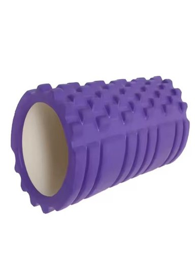 RODILLO ESPUMA ALPHA GYM FOAM ROLLER O RODILLO MASAJES DEPORTIVOS Y TERAPIA FÍSICA DEPORTIVA MORADO