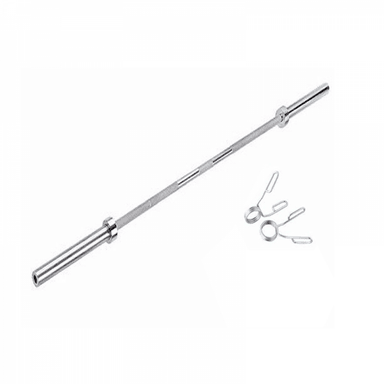 BARRA OLÍMPICA RECTA DE 180 CM + SEGUROS PROFESIONAL