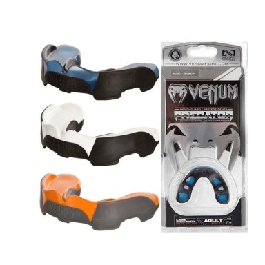 PROTECTOR BUCAL VENUM PREDATOR PROFESIONAL TRIPLE MOUTHGUARD BOXEO MMA MUAY THAY