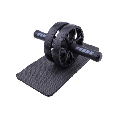 RUEDA ABDOMINAL PROFESIONAL DOBLE LLANTA DE CAUCHO AGARRE ERGONOMICO - 2