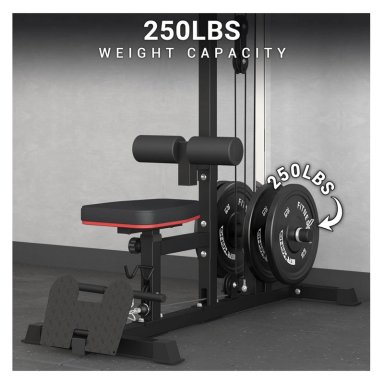 MÁQUINA DE POLEA ALTA Y BAJA LAT PULL DOWN RESIDENCIAL - 4
