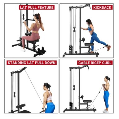 MÁQUINA DE POLEA ALTA Y BAJA LAT PULL DOWN RESIDENCIAL - 5