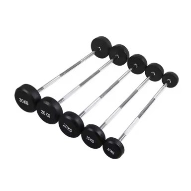 BARRA RECTA DE PESO FIJO PARA GIMNASIO Y ENTRENAMIENTO – 15 KG - 3
