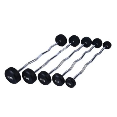 BARRA ZETA DE PESO FIJO PARA GIMNASIO Y ENTRENAMIENTO – 15 KG - 2
