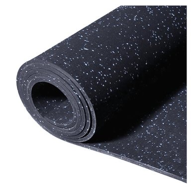 PISO PARA GIMNASIO 6MM ROLLO DE CAUCHO PROFESIONAL 10X1M ALTO TRANSITO