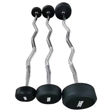 BARRA ZETA DE PESO FIJO PARA GIMNASIO Y ENTRENAMIENTO – 20 KG - 3
