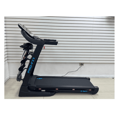 TROTADORA ELÉCTRICA PROFESIONAL PLEGABLE  MOTOR 2 – 3.5 HP SILENCIOSO, PANTALLA LED + MASAJEADOR Y PESAS - 2