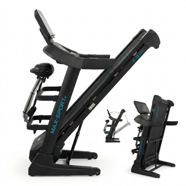TROTADORA ELÉCTRICA PROFESIONAL MOTOR 4 HP PICO PLEGABLE CAMINADORA BLACK - 1
